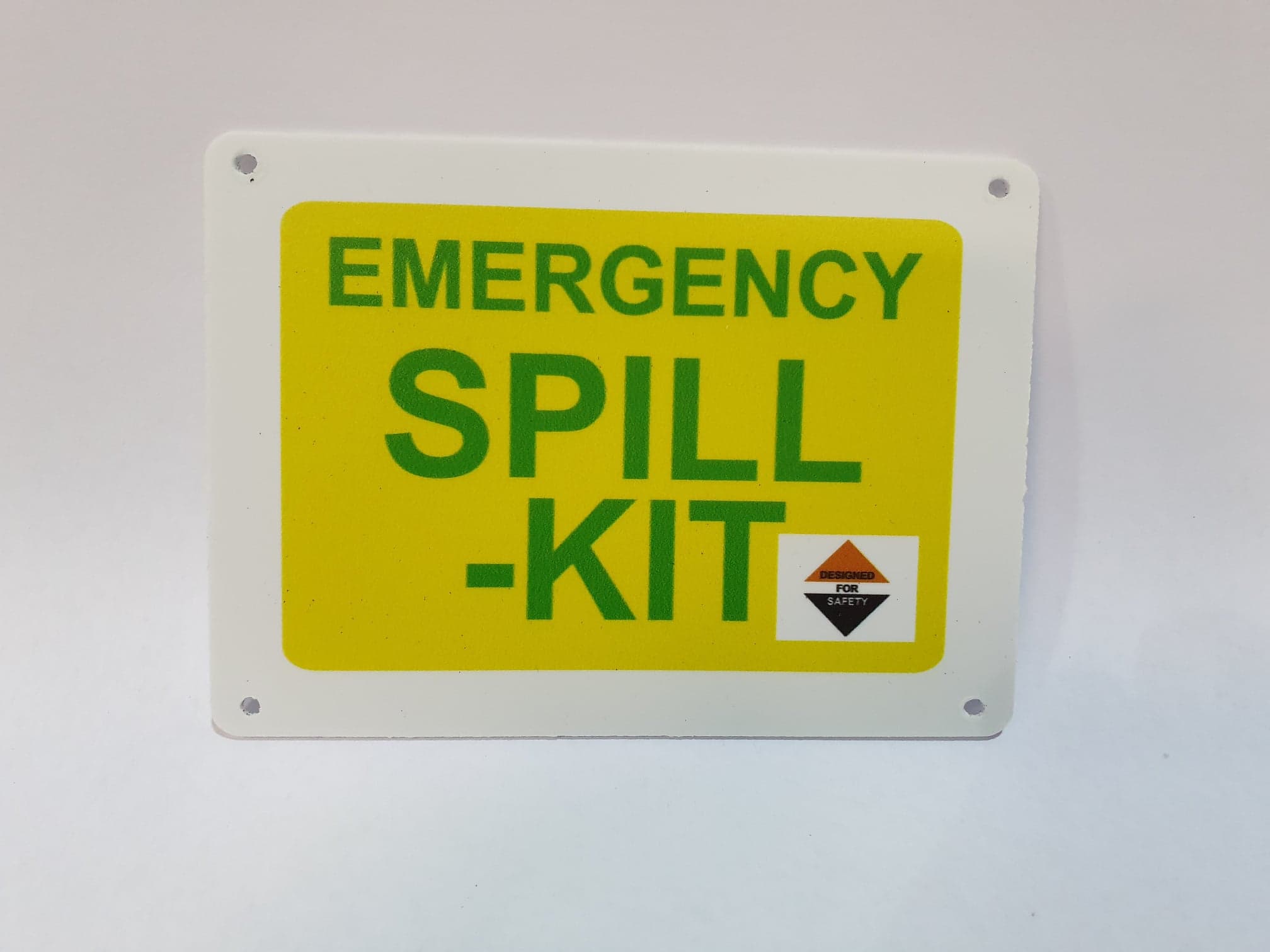 Emergency Spill Kit Badge