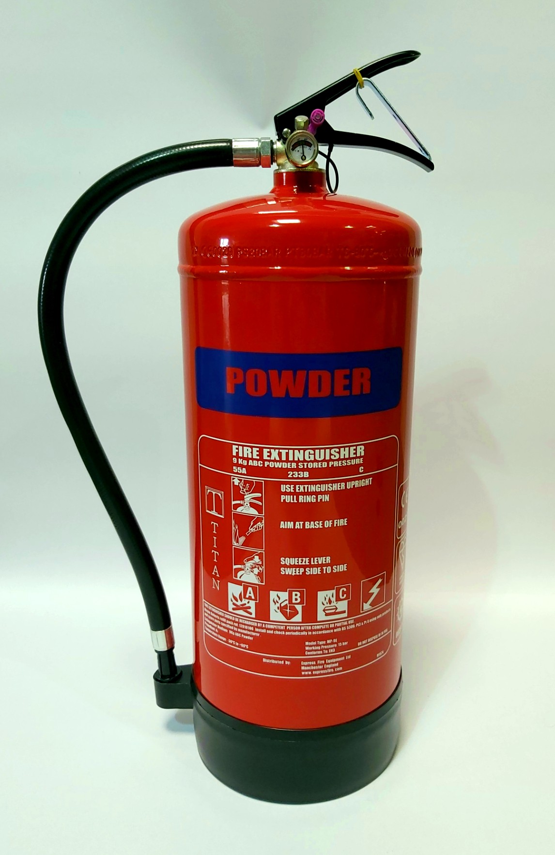 9Kg Dry Powder Extinguisher PD9G
